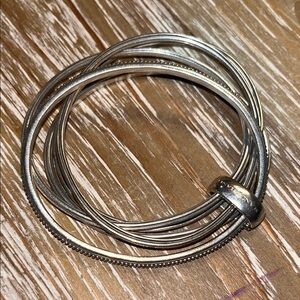 Slane & Slane Sterling Silver Multi-Bangle Bracelet